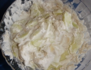 Apfel-Banane-Haferflocken-Müsli