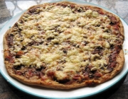 Champignon-Pizza