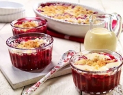 Rote Grütze-Crumble