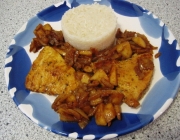 Apfel-Curry-Putenfilet