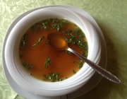 Feine klare Suppe
