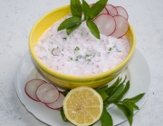 Ziegenkäse-Radieschen-Salat