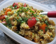 Linsen-Couscous-Salat