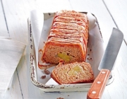 Hirse-Faschierter Braten mit Spargel