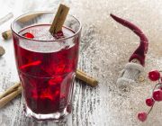 Winterlicher Rote Rüben Gin Tonic