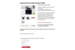 Beispiel für ein kostenpflichtiges Gewinnspiel