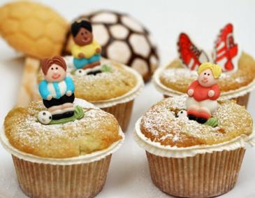 Fußball-Muffins