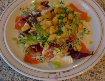Lachscarpaccio