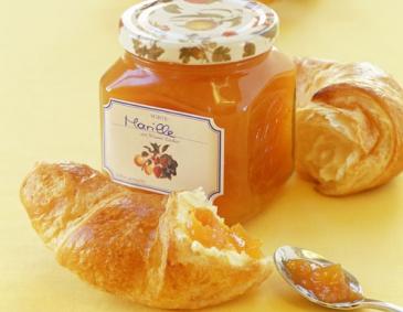 Marillenkonfitüre mit Apfelmost und Marillenbrand
