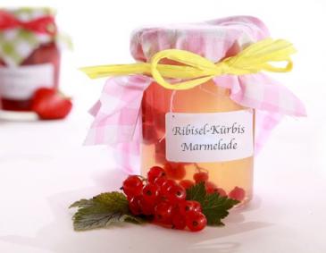 Ribisel-Kürbis-Marmelade