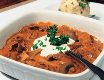 Schwammerlgulasch