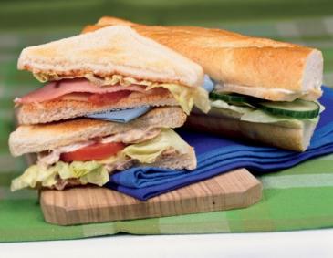 Tonis Schinken-Käse-Sandwich