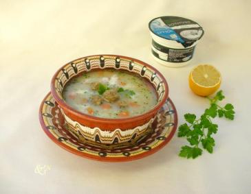Avgolemono (Eier-Zitronen-Suppe)