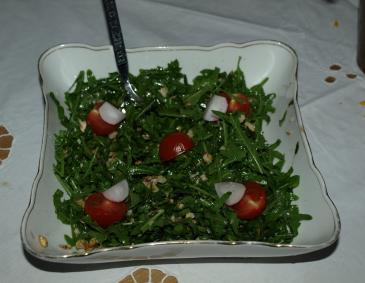 Rucola-Nuss-Salat
