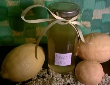 Holunder-Minz-Sirup