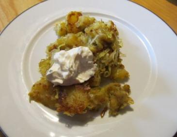 Röstkartoffeln mit Topfen aus dem Druckkochtopf