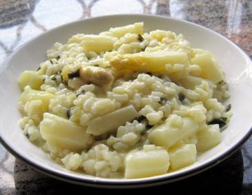 Spargelrisotto