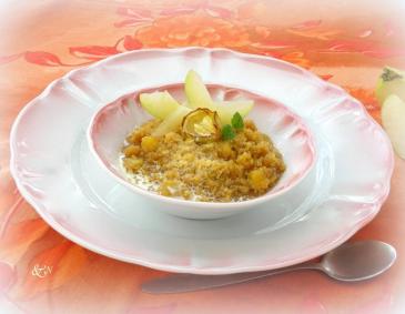 Apfel-Quinoa-Dessert