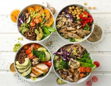 Buddha Bowl Mit Huhn Und Quinoa Rezept Ichkoche At