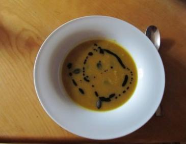Kürbiscremesuppe