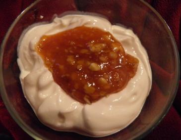 Orientalische Marillencreme