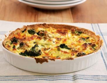 Brokkoli-Feta-Quiche