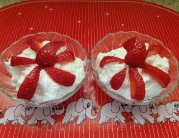 Gesunde Vanillecreme mit Stevia