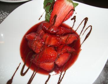 Marinierte Erdbeeren