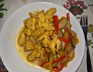 Puten-Gemüse-Curry
