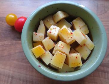Manchego-Käse mit Chili