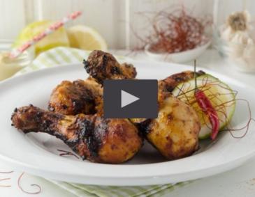Video - Pikante Hühner-Unterschenkel aus der Heißluftfritteuse