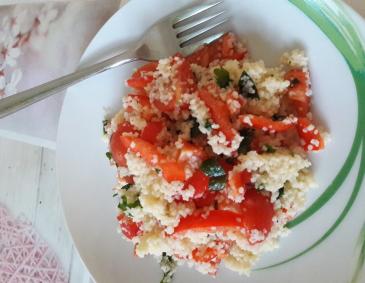 Couscous mit frischen Tomaten
