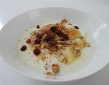 Eiweiß-Zimt-Joghurt