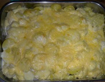 Karfiol-Erdäpfel-Auflauf