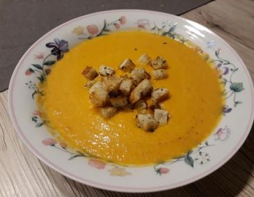 Karotten-Cremesuppe