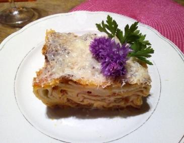 Lasagne mit selbstgemachten Lasagneblättern