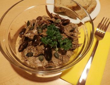 Rindfleischsalat mit Käferbohnen