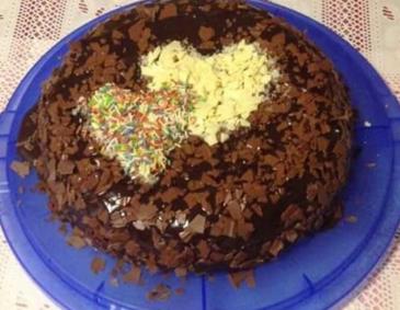 Schokolade-Buttermilch Torte