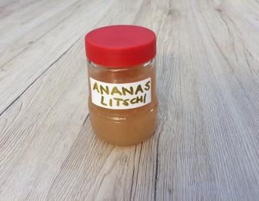 Ananas-Litschi-Marmelade