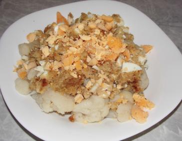 Karfiol auf polnische Art