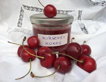 Kirsch-Kokos-Marmelade