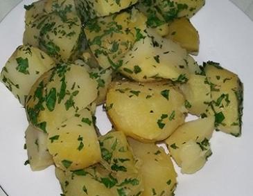 Petersilkartoffeln