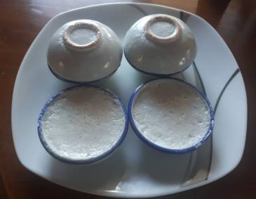 Thailändischer Kokos-Reispudding