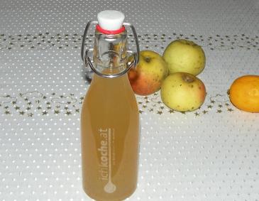 Apfel-Zitronensirup