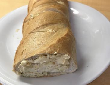 Baguette mit Chili-Knoblauch-Butter