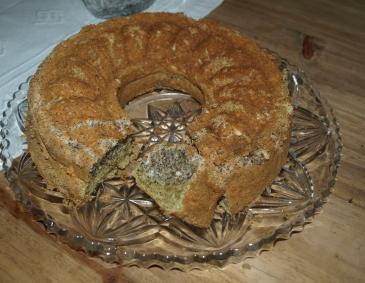 Kürbiskern-Mohn-Kranzkuchen