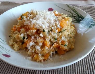 Kürbisrisotto