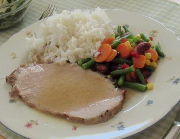 Magerer Schweinsbraten