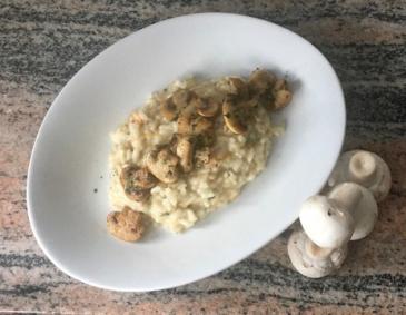 Risotto mit Pilzen