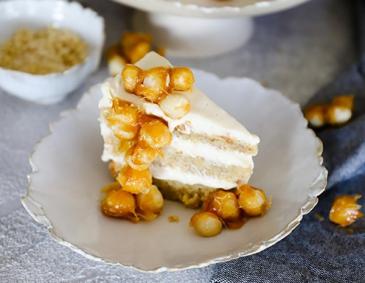 Erdnuss-Karamell-Torte